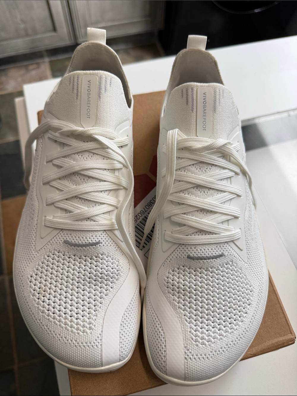 VivoBarefoot primus lite knit L bright white